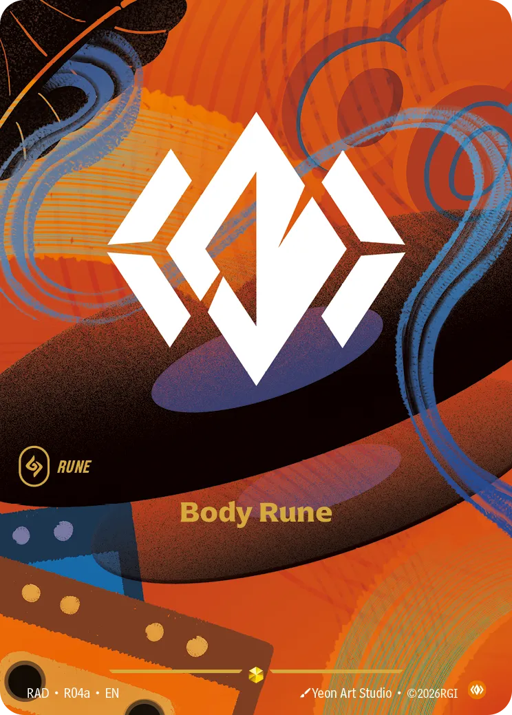 Body Rune (Alternate Art) [RAD-R04A]