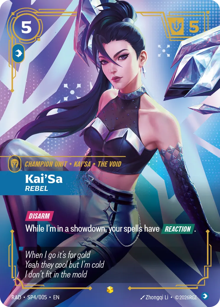 Kai'Sa - Rebel [RAD-SP4/005]