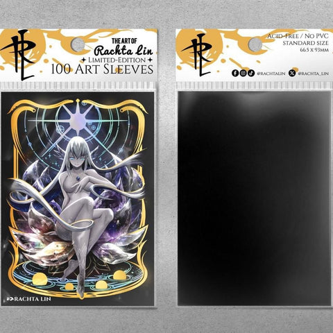 Rachta Lin amazing Jeweled Lotus Standard Size Limited Edition Sleeves