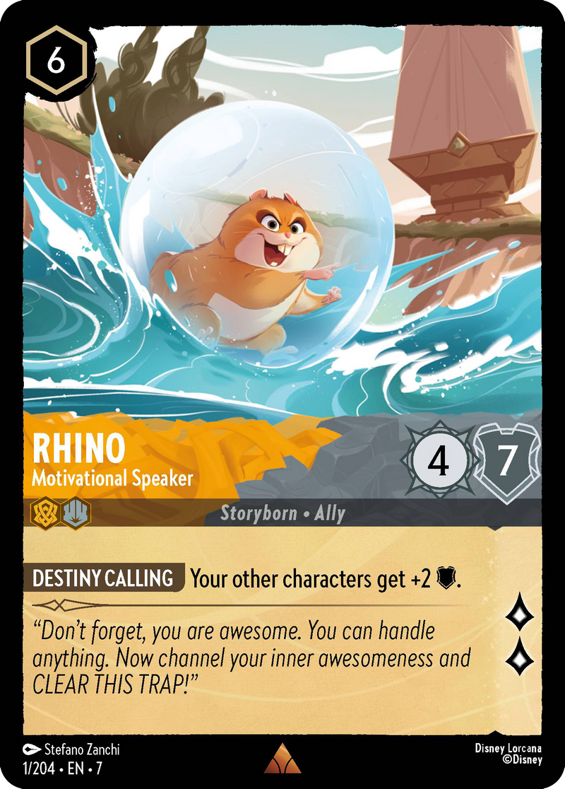 Rhino - Motivational Speaker (1/204) [Archazia's Island]