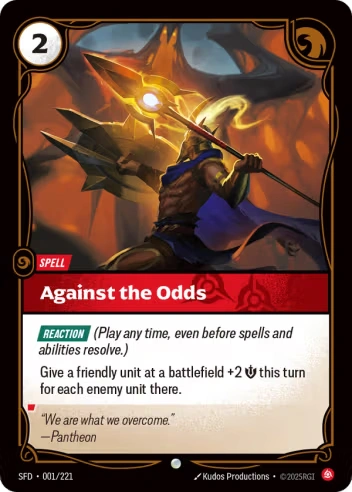 Against the Odds [SFD-001/221]