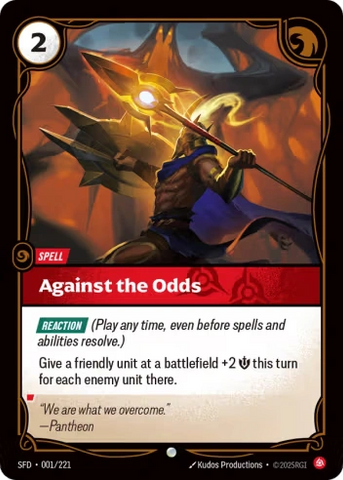 Against the Odds [SFD-001/221] CN