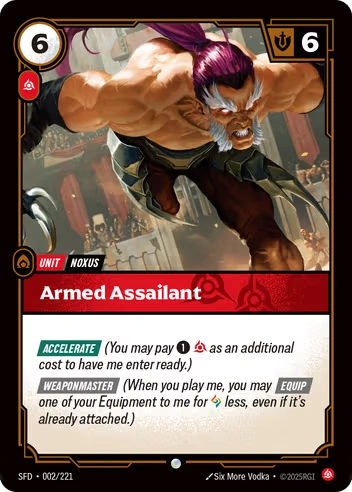 Armed Assailant [SFD-002/221]