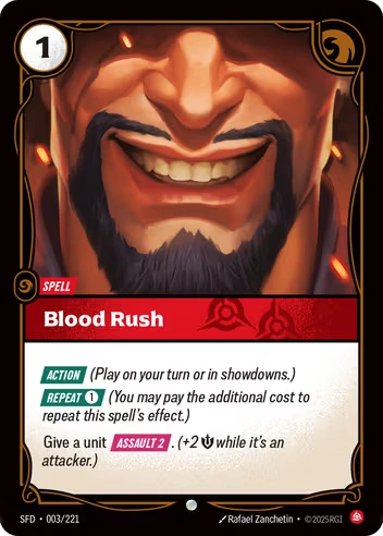 Blood Rush [SFD-003/221]