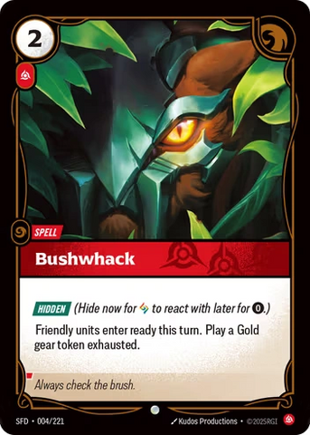 Bushwhack [SFD-004/221] CN
