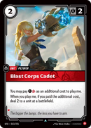 Blast Corps Cadet [SFD-013/221]