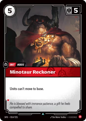 Minotaur Reckoner [SFD-014/221]