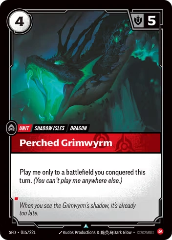 Perched Grimwyrm [SFD-015/221]