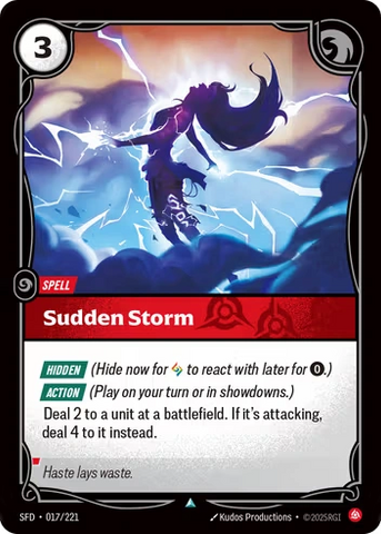 Sudden Storm [SFD-017/221] CN