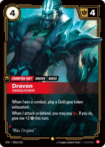 Draven, Vanquisher [SFD-020A/221] CN