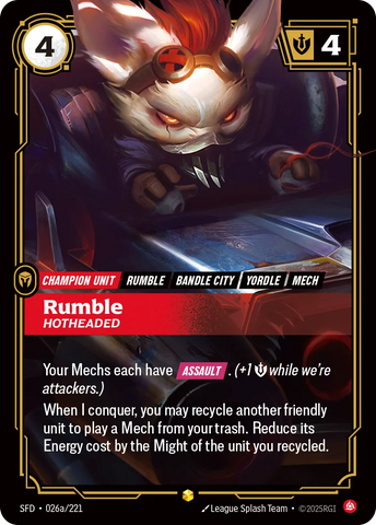 [Chinese] Rumble, Hotheaded [SFD-026A/221]