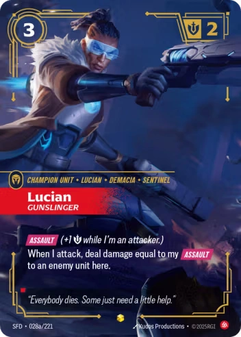Lucian, Gunslinger [SFD-028A/221]