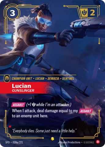 Lucian, Gunslinger [SFD-028A/221] CN