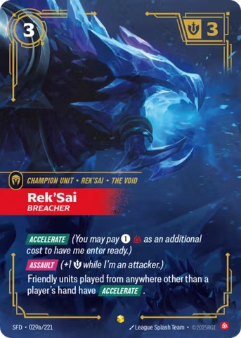 [Chinese] Rek'Sai, Breacher [SFD-029A/221]