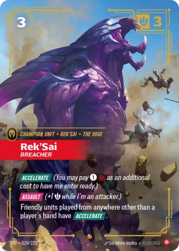 Rek'Sai, Breacher [SFD-029/221]