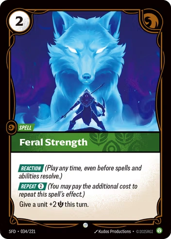 Feral Strength [SFD-034/221]