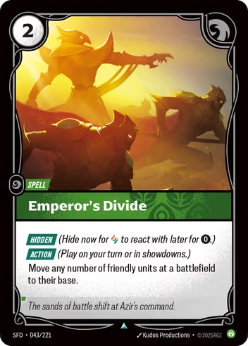 Emperor's Divide [SFD-043/221]