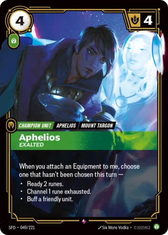 Aphelios, Exalted [SFD-049/221]