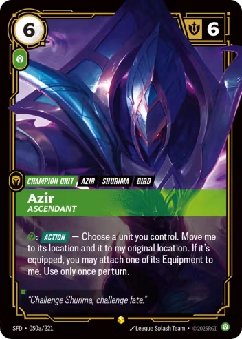 Azir, Ascendant [SFD-050A/221]