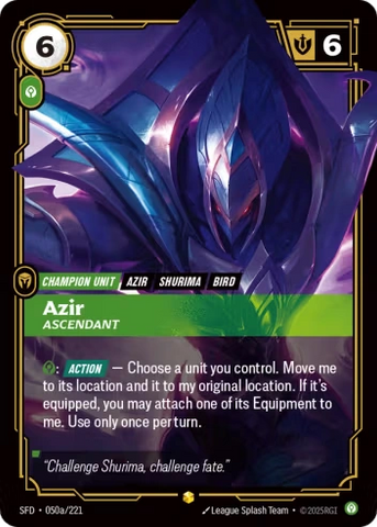 Azir, Ascendant [SFD-050A/221]