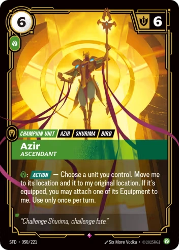 Azir, Ascendant [SFD-050/221] CN