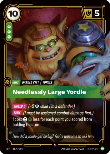 Needlessly Large Yordle [SFD-055/221] CN