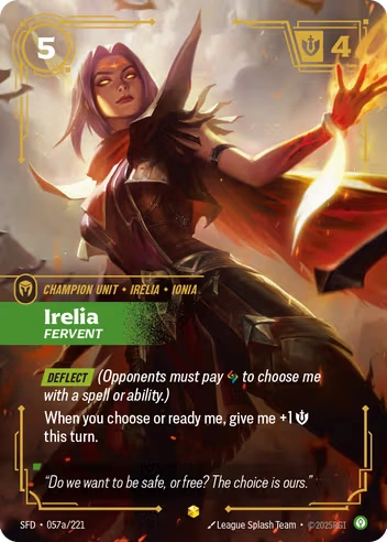[Chinese] Irelia, Fervent [SFD-057A/221]