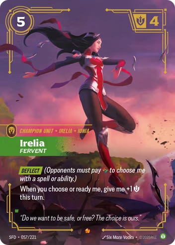 Irelia, Fervent [SFD-057/221]