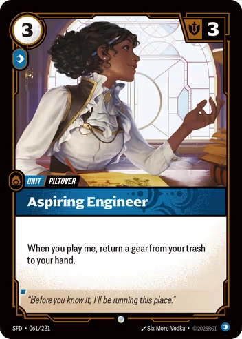 Aspiring Engineer [SFD-061/221]