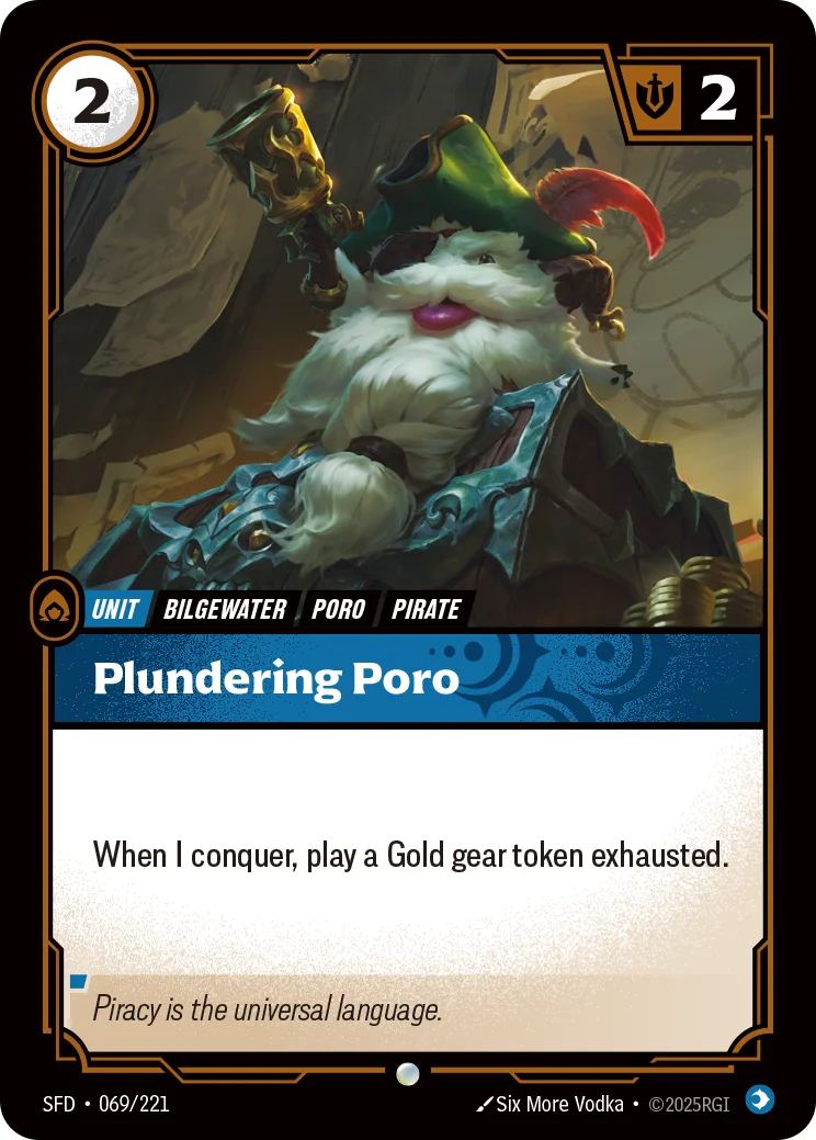 Plundering Poro [SFD-069/221]