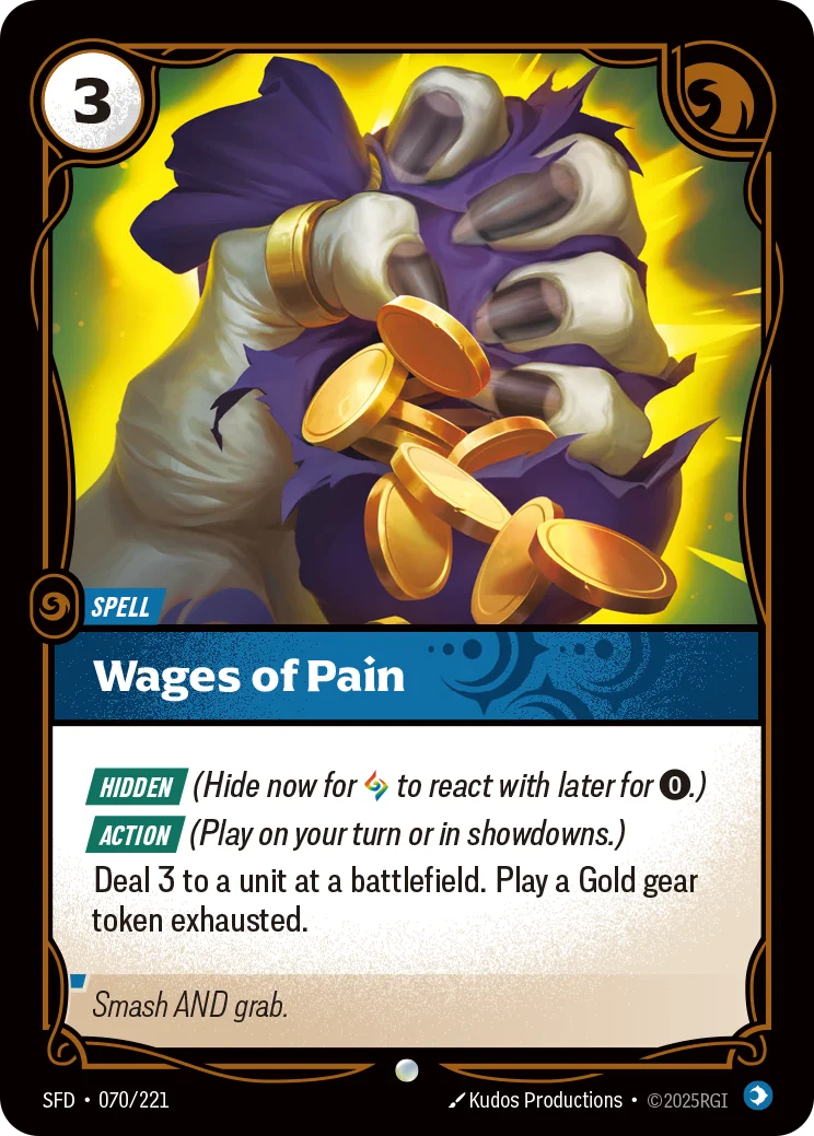 Wages of Pain [SFD-070/221]