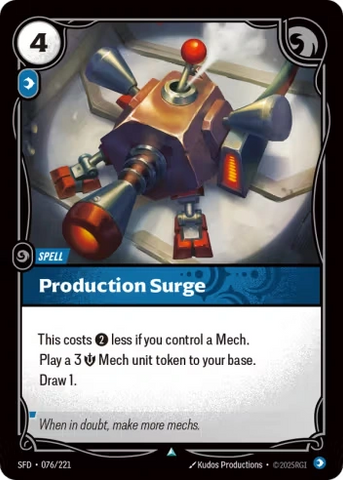 Production Surge [SFD-076/221] CN