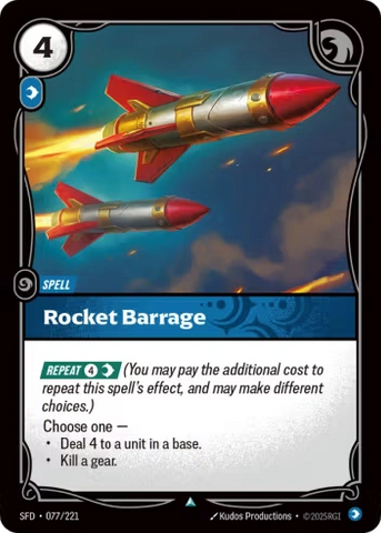 Rocket Barrage [SFD-077/221]