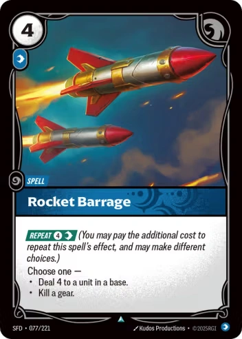 Rocket Barrage [SFD-077/221] CN