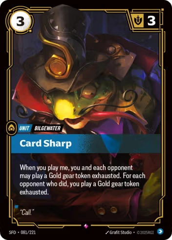 Card Sharp [SFD-081/221]