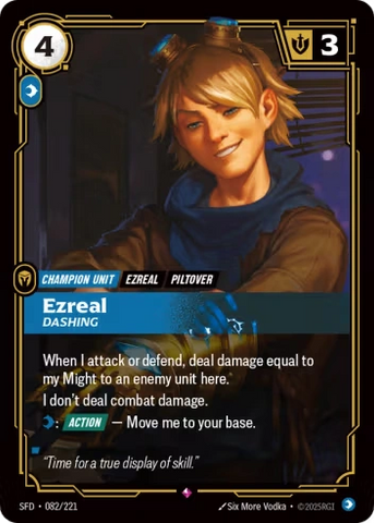 Ezreal, Dashing [SFD-082/221]