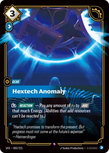 Hextech Anomaly [SFD-083/221] CN