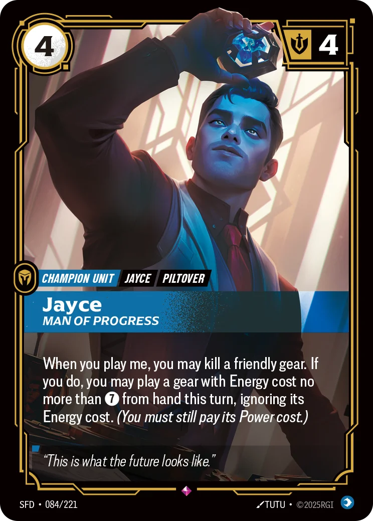 Jayce, Man of Progress [SFD-084/221]