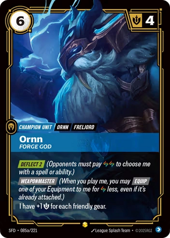 Ornn, Forge God [SFD-085A/221] CN
