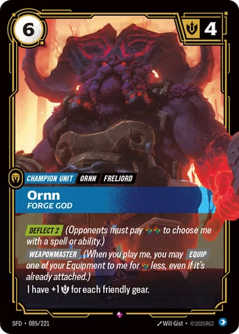 Ornn, Forge God [SFD-085/221] CN