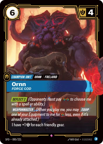 Ornn, Forge God [SFD-085/221]