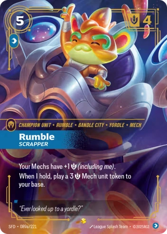 Rumble, Scrapper [SFD-089A/221]