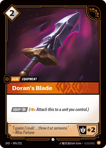 Doran's Blade [SFD-095/221]