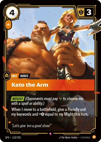 Kato the Arm [SFD-112/221]