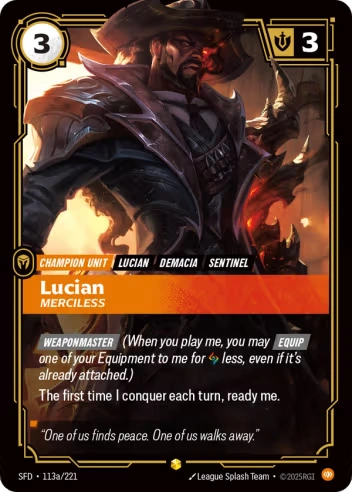 Lucian, Merciless [SFD-113A/221]