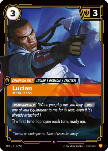 Lucian, Merciless [SFD-113/221]
