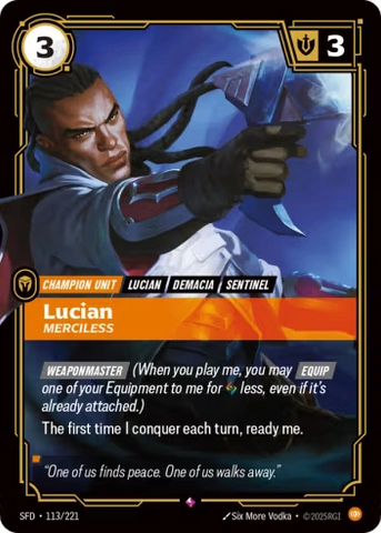 Lucian, Merciless [SFD-113/221]