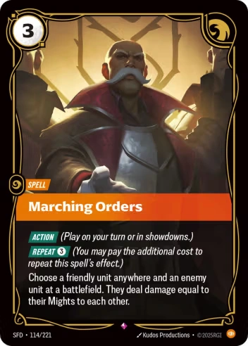 Marching Orders [SFD-114/221]
