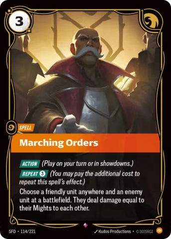 Marching Orders [SFD-114/221]