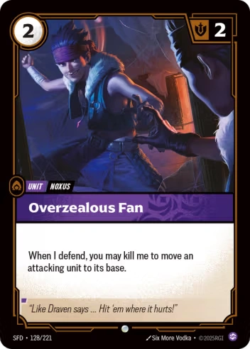 Overzealous Fan [SFD-128/221]